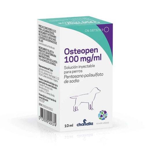[KZ100489] OSTEOPEN PERRO 100mg/ml INYECTABLE 10ML