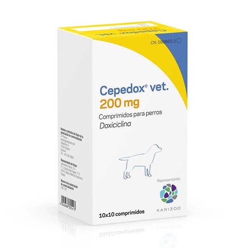 [K100875] CEPEDOX 200MG 100comp