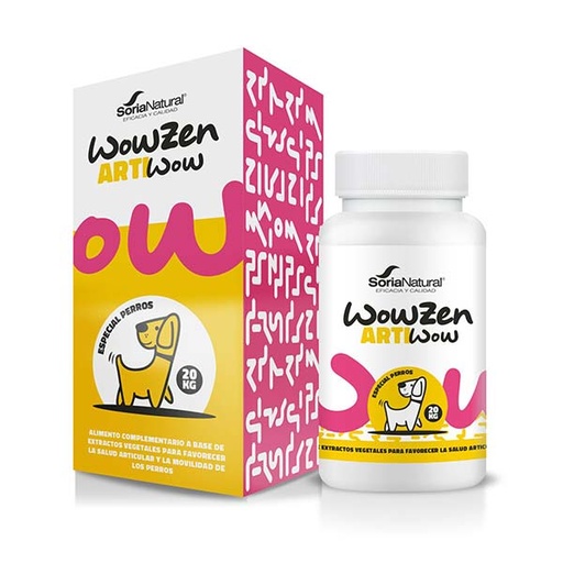[PAGR04964] WOWZEN ARTIWOW PERROS 20 KG (60 x 1200 mg)