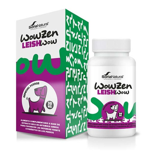 [PAGR04970] WOWZEN LEISHWOW PERROS 30KG (60 x 1050 mg)