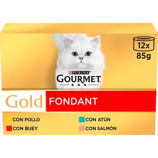 [12565545] GOURMET GOLD Fondant Variados (12x85gr)