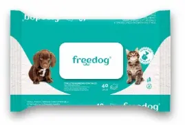 [FR090010509] FREEDOG TOALLITAS TALCO GRANDE 40UD 28x18cm