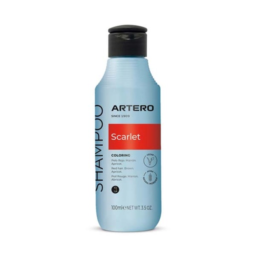 [HS798] ARTERO CHAMPU SCARLET ROJO 100ML