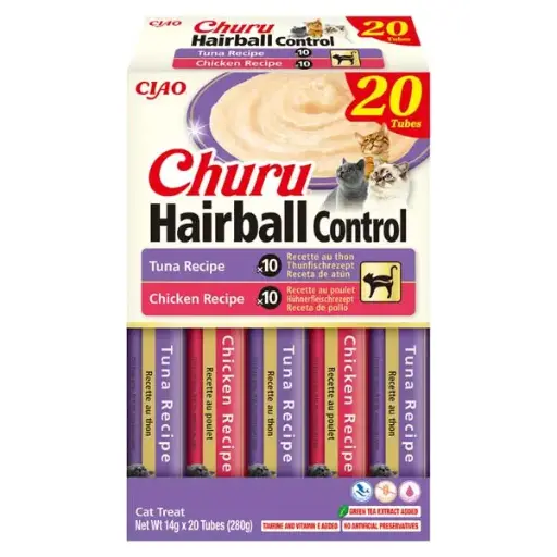 [CHU-IN0133] Churu Hairball Variedades (20x14g)
