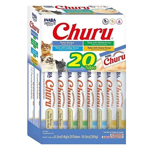 [CHU-IN0124] Churu CAT Variedades de Atún (20x14g)