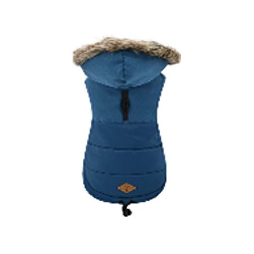 [305X-PL/PE53707] CHAQUETA CON CAPUCHA CANADA AZUL MARINO 25CM