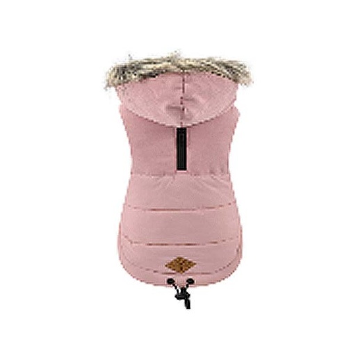 [305X-PL/PE53699] CHAQUETA CON CAPUCHA CANADA ROSA 30CM