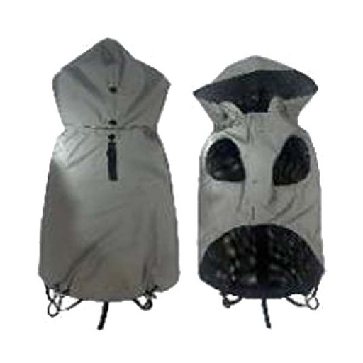 [305X-PL/PE53614] CHUBASQUERO CON CAPUCHA REFLECTANTE SPORT  55CM