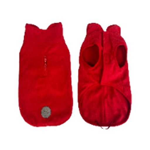 [305X-PL/PE53796] FORRO POLAR ROJO 25CM