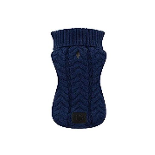 [305X-PL/PE53686] JERSEY PUNTO TRERNZA AZUL MARINO 40CM