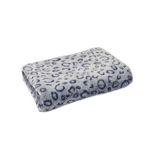 [305X-IN/PE42211] MANTA ANIMAL PRINT AZUL 100x70cm