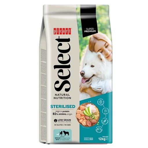 [01027912] SELECT ADULT STERILISED Pollo y arroz 12KG