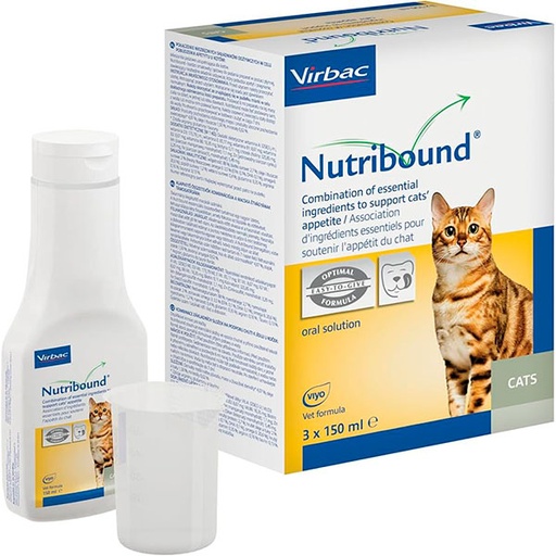 [VN100384] NUTRIBOUND GATOS caja con 3 botellas