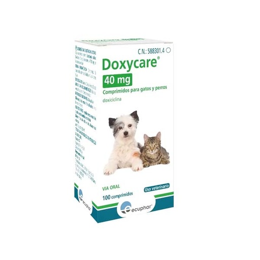 [ECSE506296] DOXYCARE PERRO GATO 40MG 100CPD