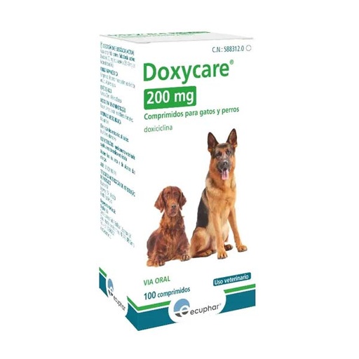 [ECSE506297] DOXYCARE PERRO GATO 200MG 100CPD