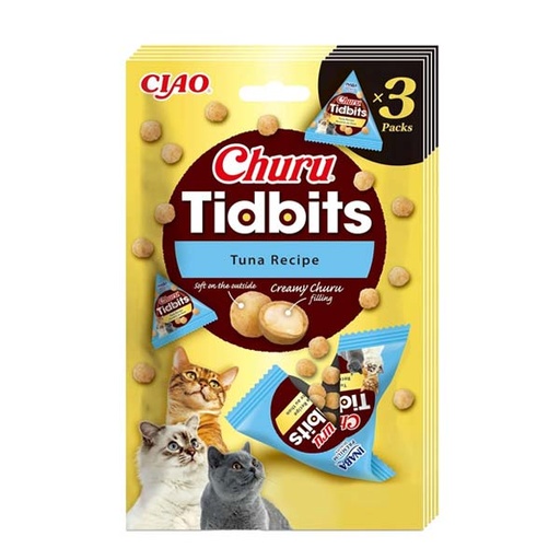 [CHU-IN0716] Churu CAT Tidbits Receta de Atún 6x(3p)