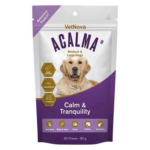 [VN-1283] ACALMA Medium & Large Dogs 30 Chews