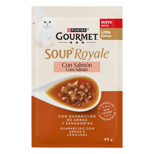 [12620943] GOURMET SOUP Royale Salmón (30x45g)