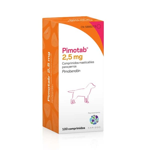 [KZ100877] PIMOTAB 2,5MG 100 COMPRIMIDOS