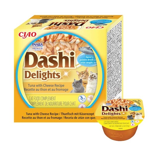 [CHU-IN0858] Dashi Delight Atún con Queso (6x70)