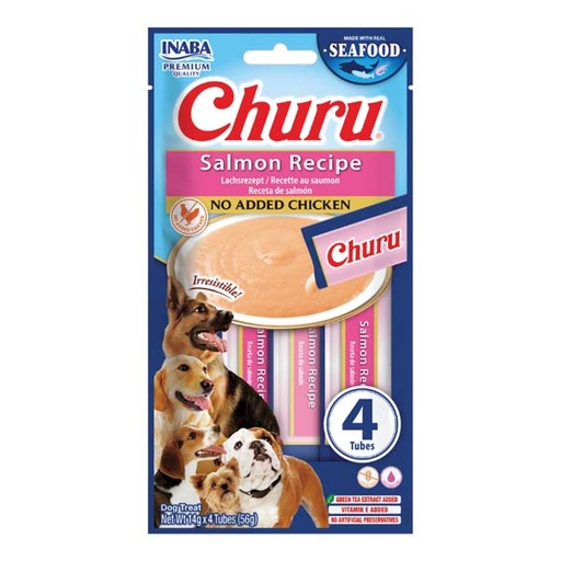 [CHU-IND607] Churu DOG Receta de Salmón 12(4x14)