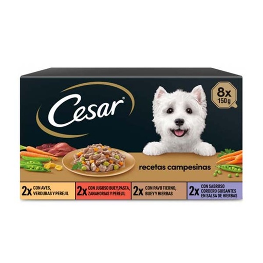 [287040x1] CESAR MULTIPACK 8 CAMPESINA (8x150gr)