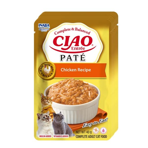 [CHU-IN0201] Churu CAT Paté Receta de Pollo (12x40)