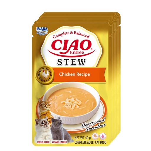 [CHU-IN0211] Churu CAT Stew Receta de Pollo (12x40)