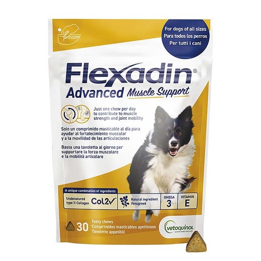 [1004119] Flexadin Advance MUSCLE SUPPORT 30 chews
