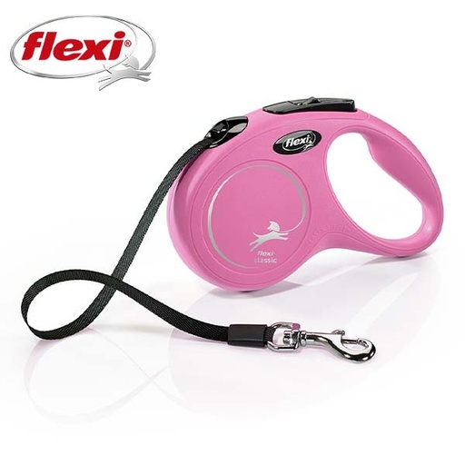[210001505097] FLEXI CLASSIC S "Cinta" 5m Rosa