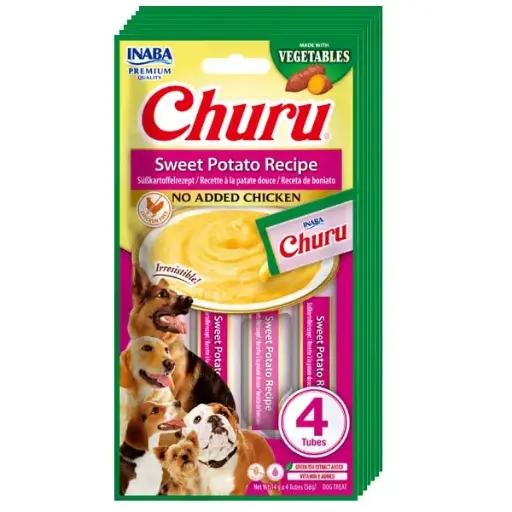 [CHU-IND618] Churu DOG Receta de Boniato VEGGIE (12u)