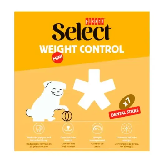 [01934280] SELECT DENTAL STICK MINI WEIGHT CONTROL 7U 80g