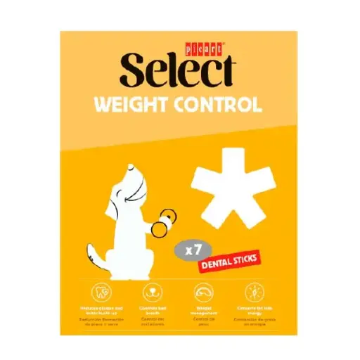 [01934301] SELECT DENTAL STICK WEIGHT CONTROL 7U 100g