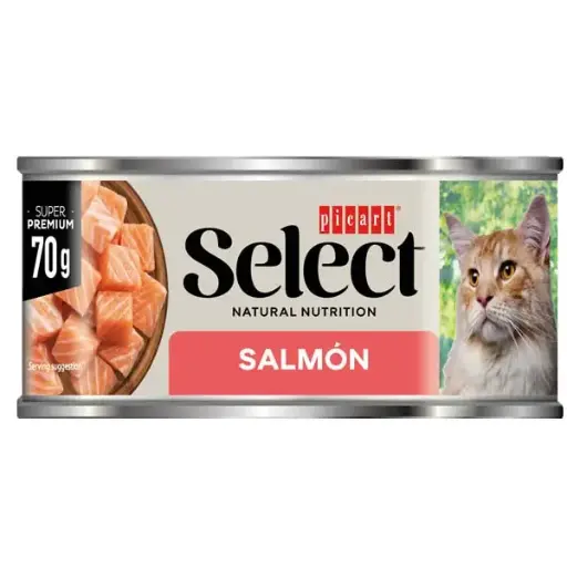 [02833070] WET SELECT CAT Salmón 18x70gr