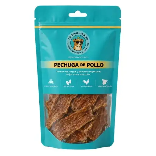 [DO0102] DOGGOU PECHUGA DE POLLO 50gr (10+1)