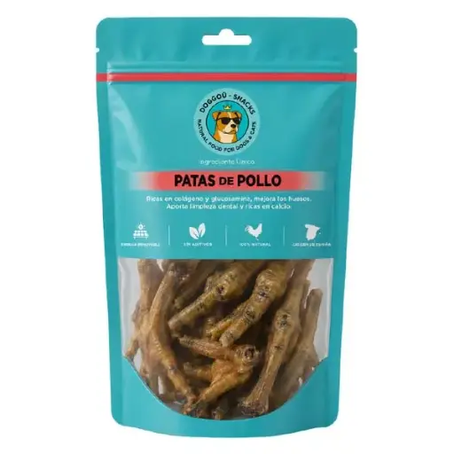 [DO0106] DOGGOU PATAS DE POLLO 100gr (10+1)