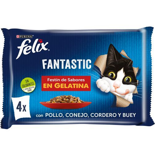 [12480172] FELIX FANTASTIC Festin de Carnes 12(4x85g)