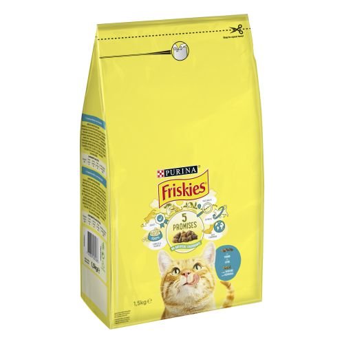 [12456256] FRISKIES Cat Adulto Atún y Verduras 1.5kg