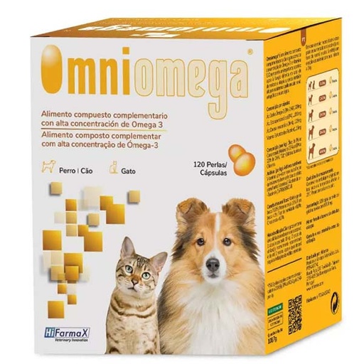 [HI020] OMNIOMEGA Ómega 3: EPA, DHA y Vit. E 120cáps
